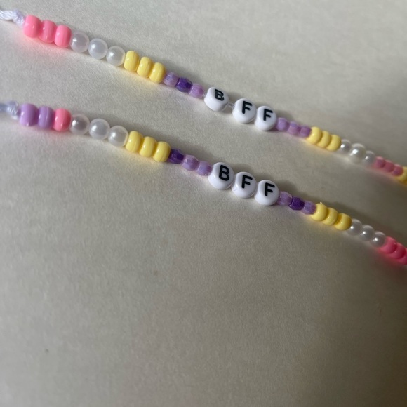 NEW pair of handmade Bff best friend bracelets Taylor Swift style besties - Picture 2 of 3